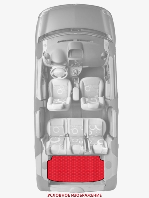 ЭВА коврики «Queen Lux» багажник для Nysa 521